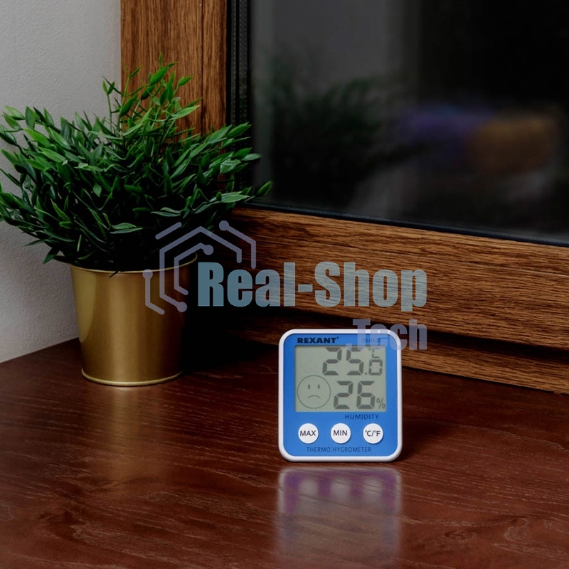 Метеостанция комнатная Rexant RX-108