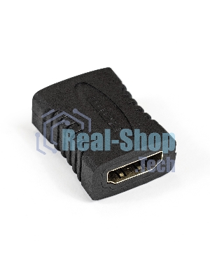 Переходник Exegate EX284925RUS HDMI-HDMI EX-HDMI-FFC (19F/19F, позолоченные контакты)