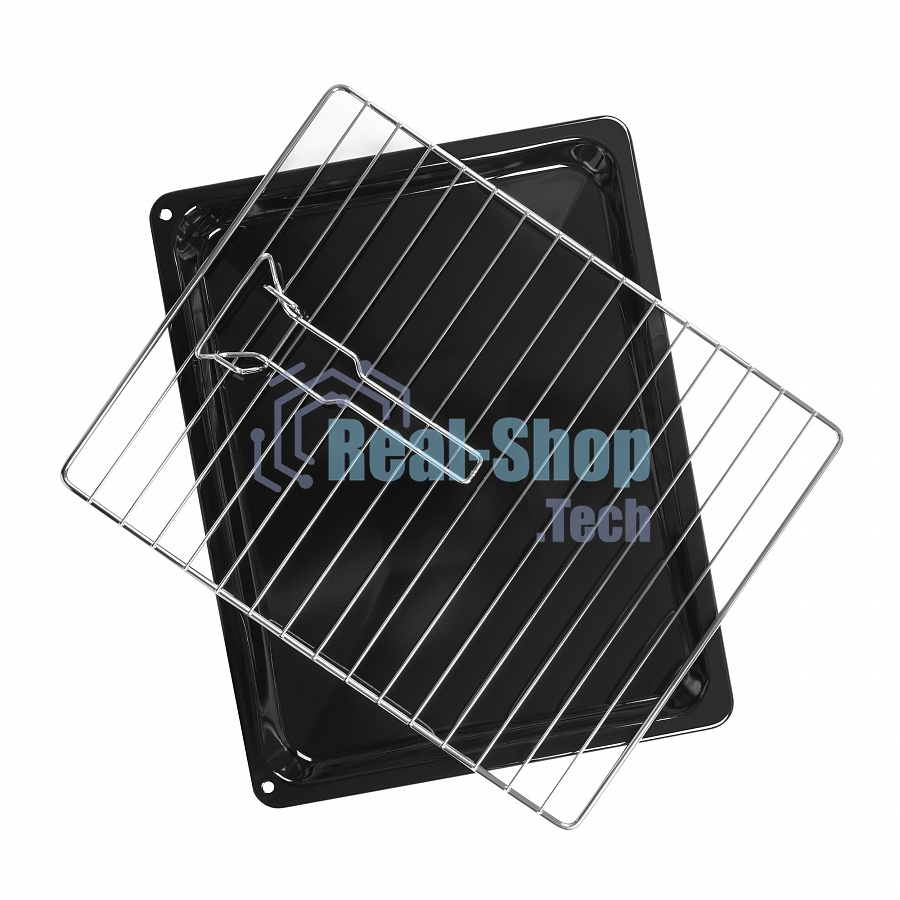 Духовой шкаф электрический Maunfeld EOEM.589B черный/серебристый, встраиваемый