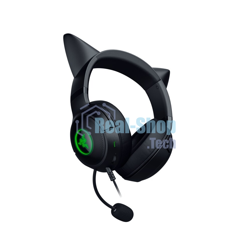 Гарнитура проводная Razer Kraken Kitty V2 - черный Headset черный