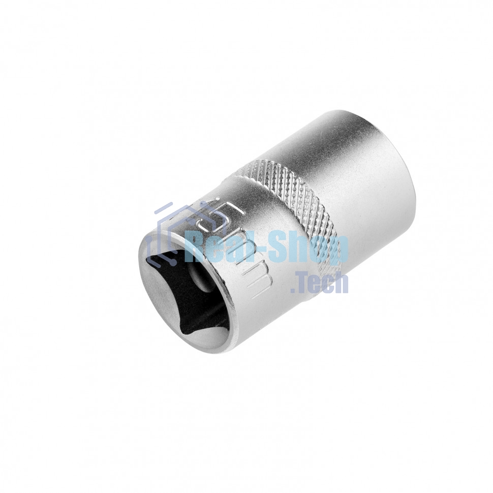 Головка торцевая, 15 мм, 12-гранная, CrV,под квадрат 1/2