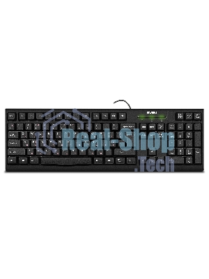Клавиатура SVEN KB-S300 проводная, USB Type-A, чёрный