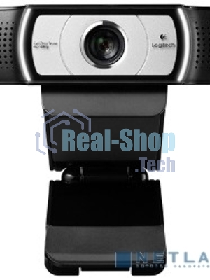 Веб-камера Logitech C930s Pro HD 1920x1080, 30 кадр/с, USB Type-A, микрофон (2 шт, шумоподавление), шторка приватности, автоматическая фокусировка, автоосвещение, универсальное крепление