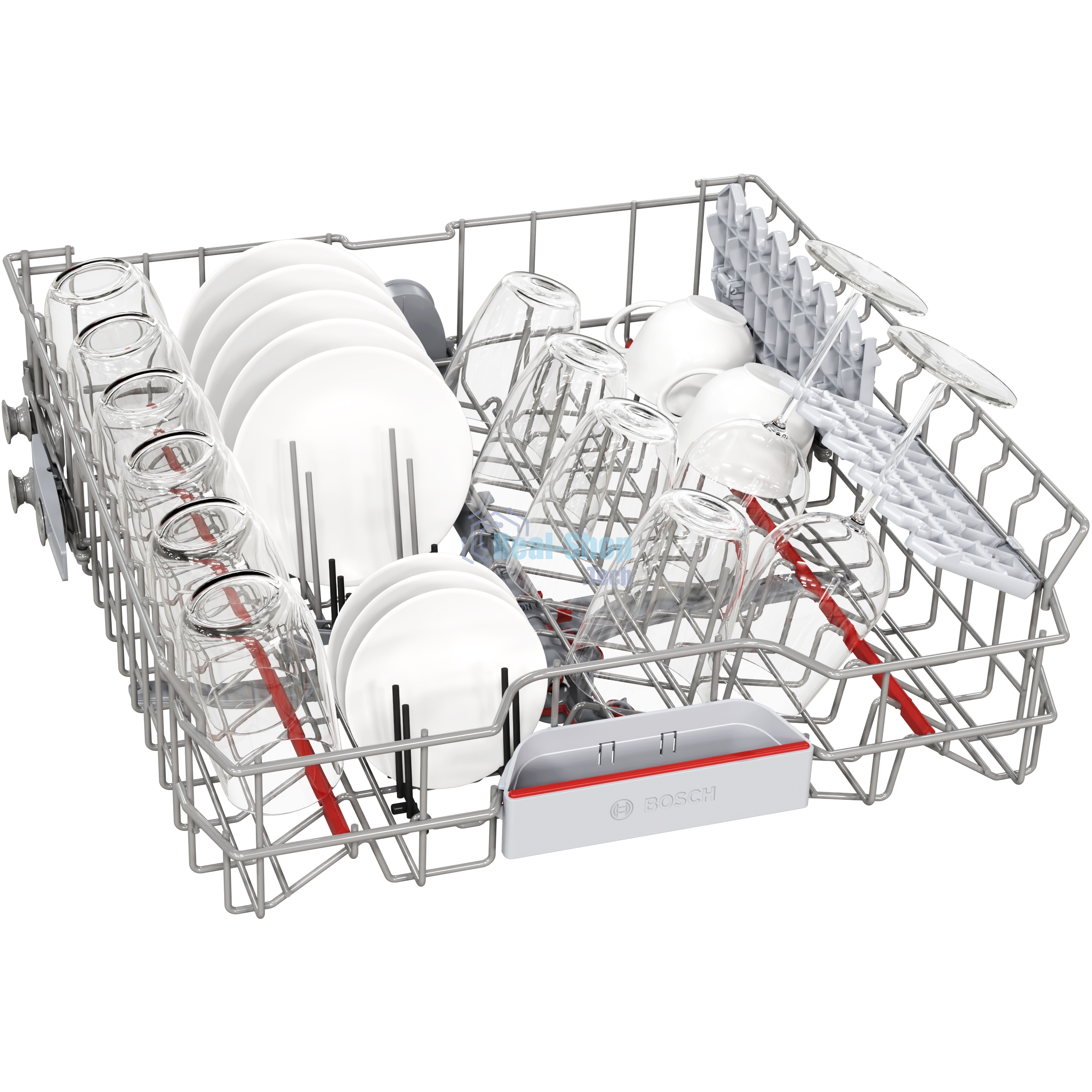 Посудомоечная машина Bosch SMS6EMI65Q, нержавеющая сталь, 60 см, 13 компл., 46 дБ, класс A