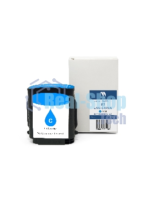 Картридж струйный NVPrint 82 (NV- C4911A) Cyan для HP DesignJet 500/800 (69 мл) совместимый