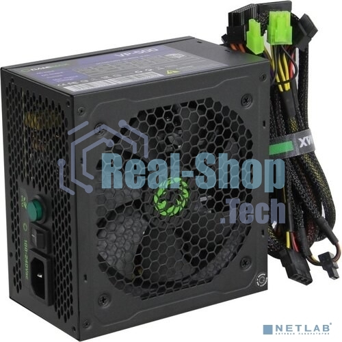 Блок питания GameMax VP-500 80 PLUS ATX 500W, Ultra quiet