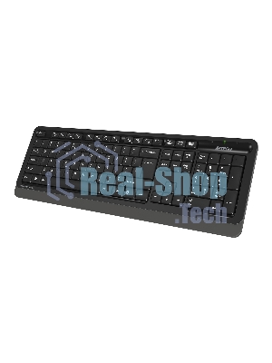 Комплект клавиатура+мышь A4Tech FStyler FG1010S беспроводной, USB, 2000 DPI, чёрный/серый