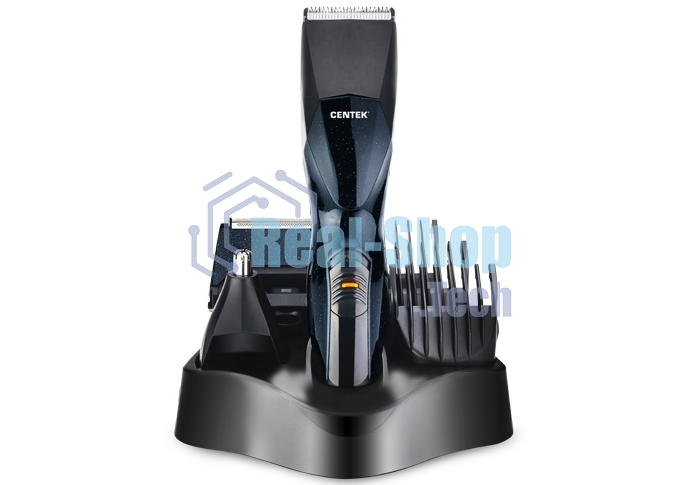Машинка для стрижки Centek CT-2131 черный Набор для стрижки Centek CT-2131 (черн) 3 В1 + СТРИЖКА + БРИТВА + ТРИММЕР ДЛЯ НОСА
