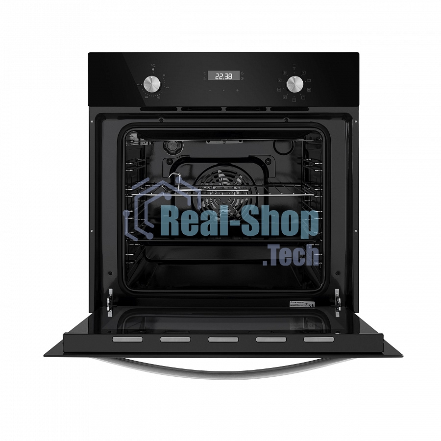 Духовой шкаф электрический Maunfeld EOEM.589B черный/серебристый, встраиваемый