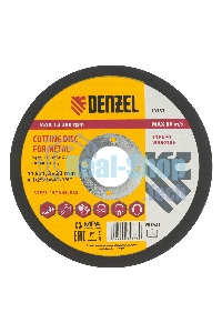 Круг отрезной по металлу Denzel WA60TBF 115х1.2х22.2мм 73753