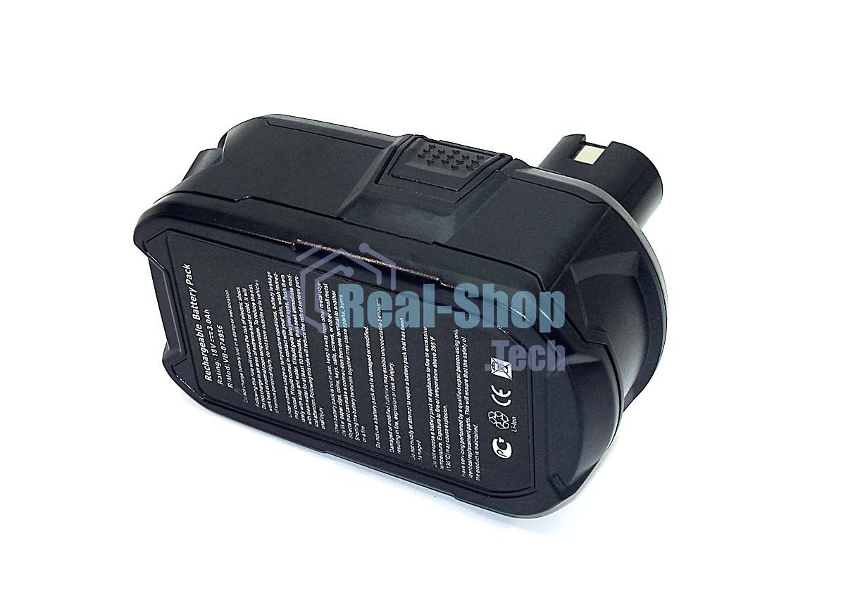 Аккумулятор для RYOBI (p/n: P104, P103, RB18L30) 3Ah 18V Li-Ion