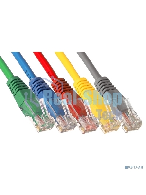 Патч-корд ExeGate UTP-RJ45-RJ45-C6-0,5M-RD, UTP, cat.6, 0,5м, красный