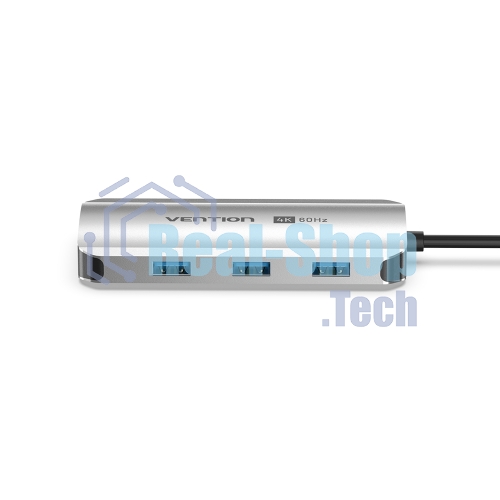Мультифункциональный хаб Vention USB Type C 6 в 1