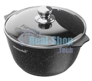 Кастрюля Мечта 45802И Гранит черный Induction Pro 5 л