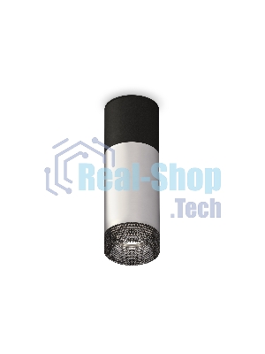 Светильник Ambrella Light XS6324061 SSL/SBK/BK серебро песок/черный песок/тонированный MR16 GU5.3 (C6302,A2010,C6324,N6151)