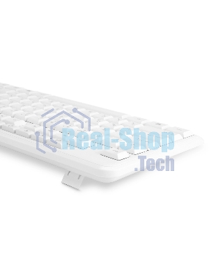Клавиатура Oklick K225W беспроводная, радиоканал, белый