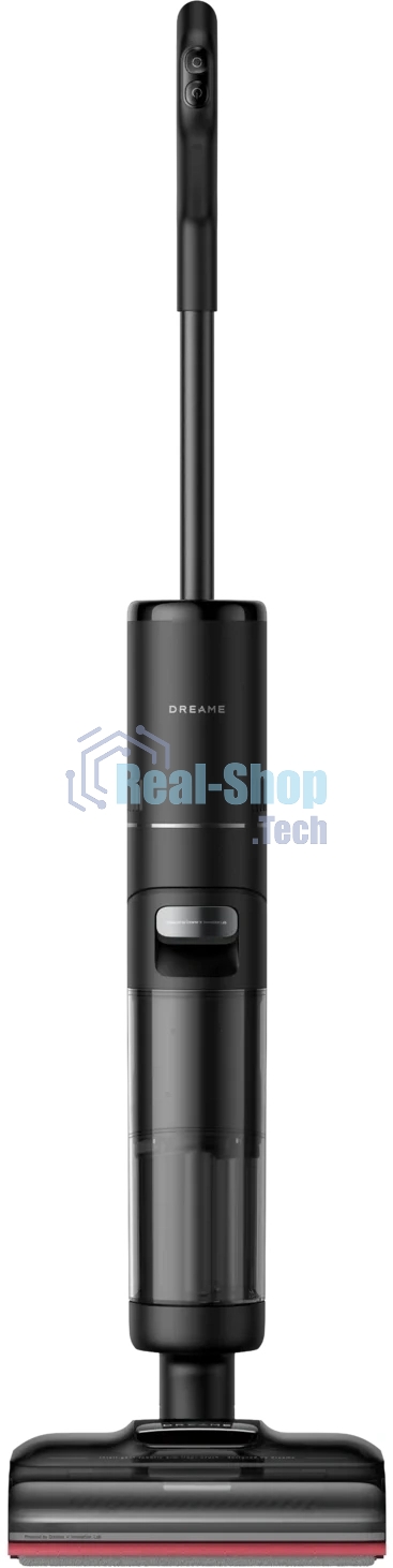 Пылесос вертикальный Dreame Wet and Dry Vacuum H15S черный, питание от аккумулятора, 400 Вт, уборка сухая/влажная, пылесборник 0,7 л