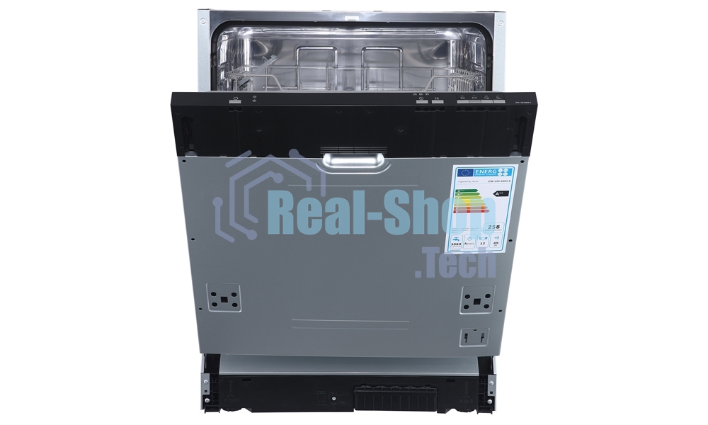 Встраиваемая посудомоечная машина Zigmund & Shtain DW 139.6005 X, черный, 59.5 см, 12 компл., 49 дБ, класс A++