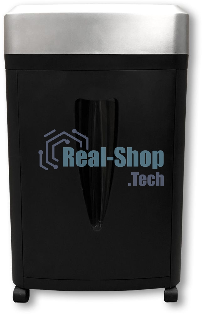 Шредер Office Kit S190 (2х2) черный (секр.P-7) фрагменты 7лист. 20лтр.