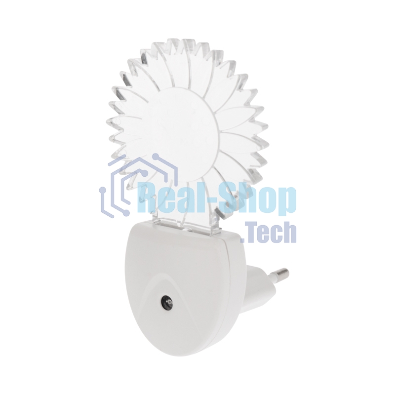 Ночник светодиодный Rexant РОМАШКА ХАМЕЛЕОН свечение мультиколор 7 цветов, 230 В