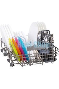 Посудомоечная машина Maunfeld MWF08S, белый, 44.8 см, 9 компл., 49 дБ, класс A+