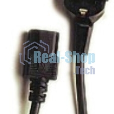 Кабель Кабель питания Gembird 3.0м, черный, с заземлением, пакет PC-186-10