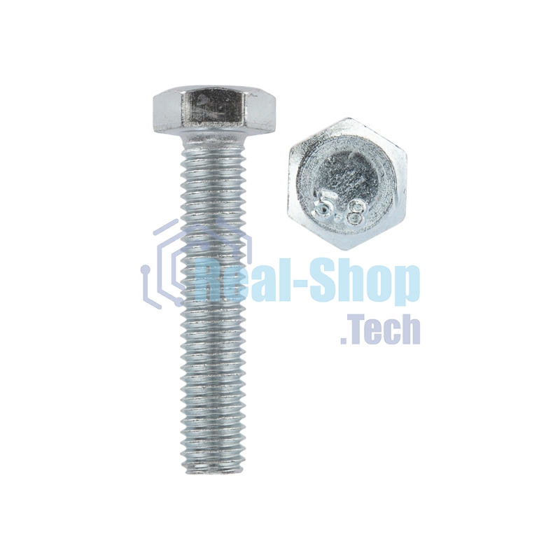 Болт шестигранный Kranz DIN 933, 8х40, упаковка поставщика (24 кг./1 300 шт.)