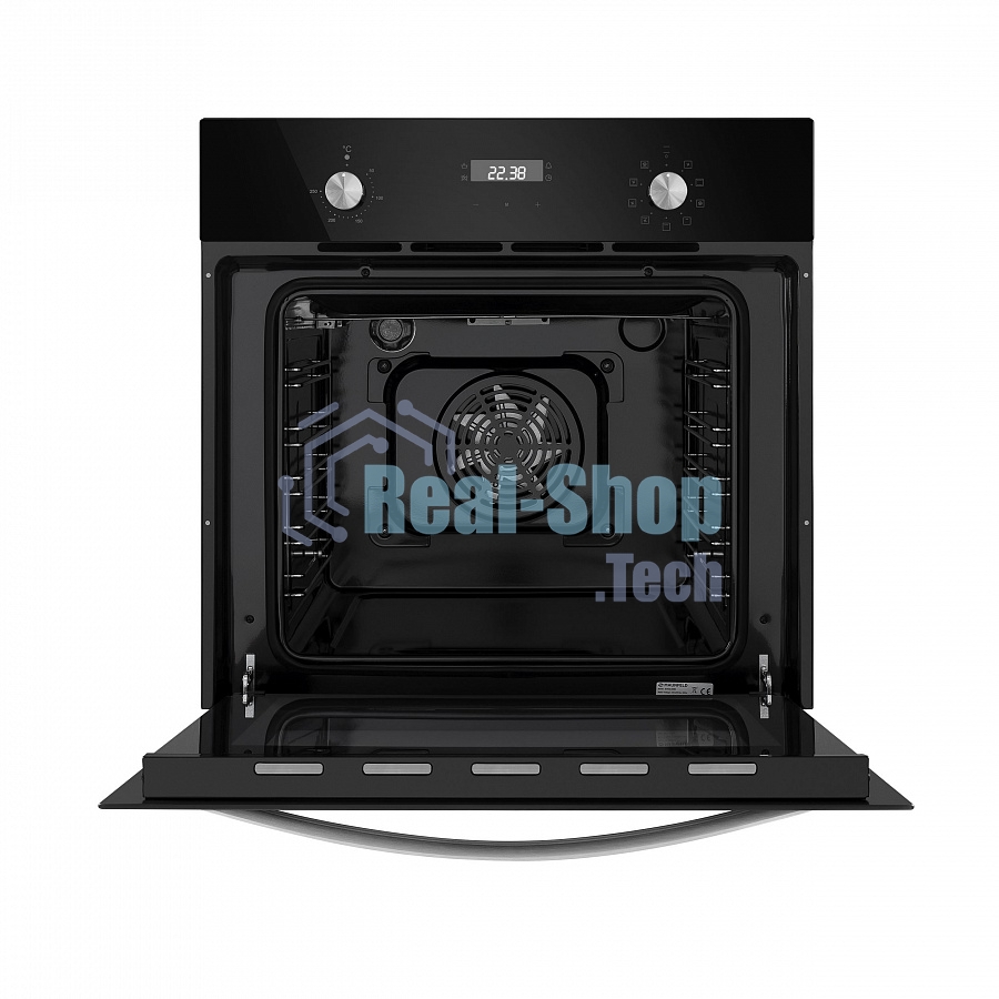 Духовой шкаф электрический Maunfeld EOEM.589B черный/серебристый, встраиваемый