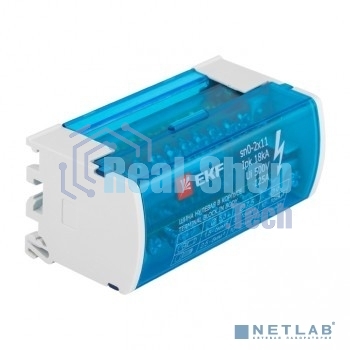 Шина нулевая в корпусе 2х11 EKF sn0-2x11