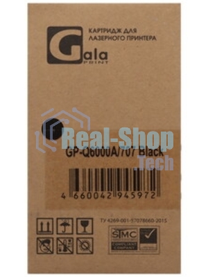 Картридж лазерный GalaPrint GP-Q6000A/707 для принтеров HP CLJ 1600/2600n/2600dn/2600dtn/2605DN/2605DTN/CM1015MFP/CM1017MFP Canon Laser Shot LBP5000/5100 черный 2500 копий