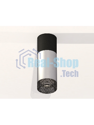 Светильник Ambrella Light XS6324061 SSL/SBK/BK серебро песок/черный песок/тонированный MR16 GU5.3 (C6302,A2010,C6324,N6151)