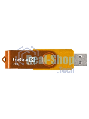 USB-флеш накопитель Exegate EX302062RUS Jet Ultra 64GB жёлтый (USB3.0/=USB3.1 Gen1/=USB3.2 Gen1 5Gbps, пластик/металл)