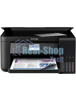 МФУ струйное Epson L6160 (C11CG21404), струйный СНПЧ копир/принтер/сканер A4 Duplex Net WiFi USB RJ-45 черный