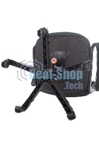 Кресло игровое Zombie GAME 17 черный, текстиль/эко.кожа, крестовина пластик