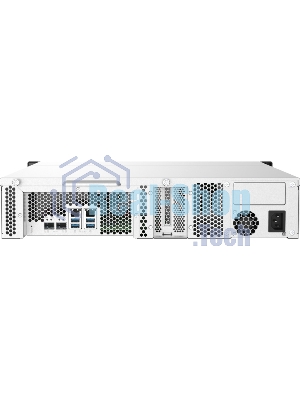 Сетевое хранилище без дисков SMB QNAP TS-832PXU-4G 8-Bay AL324 quad-core 1.7 GHz 2U rackmount NAS, 4Gb DDR4 UDIMM RAM (max 1x16Gb), SATA 6Gb/s, 2x 10GbE SFP+ LAN, 2x2.5 GbE LAN, 1x PCIe Gen2 x2 slot. W/o RAIL-B02