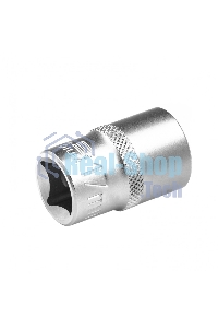 Головка торцевая, 17 мм, 12-гранная, CrV, под квадрат 1/2