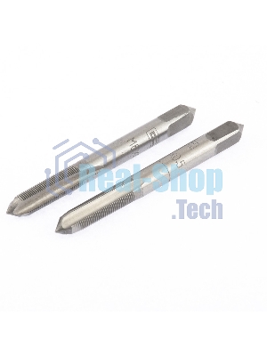 Метчик ручной Сибртех М5 х 0,8 мм, комплект из 2 шт.