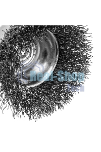 Набор щеток для дрели Denzel 1 Плоская 50 мм, 2 Чашки 25-50 мм, шпилька, нерж. вит. проволока