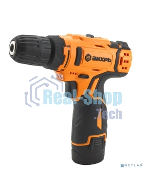 Дрель-шуруповерт Вихрь ДА-12Л-2КА, 12 В, 1,5 Ач, 25 Нм, щеточный