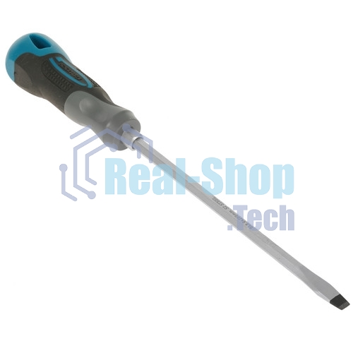 Отвертка Gross 12123 SL8,0 x 200 мм S2, трехкомпонентная рукоятка