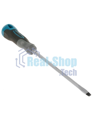 Отвертка Gross 12123 SL8,0 x 200 мм S2, трехкомпонентная рукоятка
