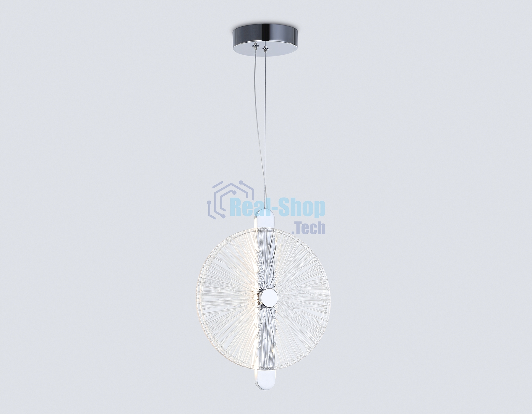 Светильник Ambrella light LH31145 СH/CL хром/прозрачный 13W 3000K 280*60*350