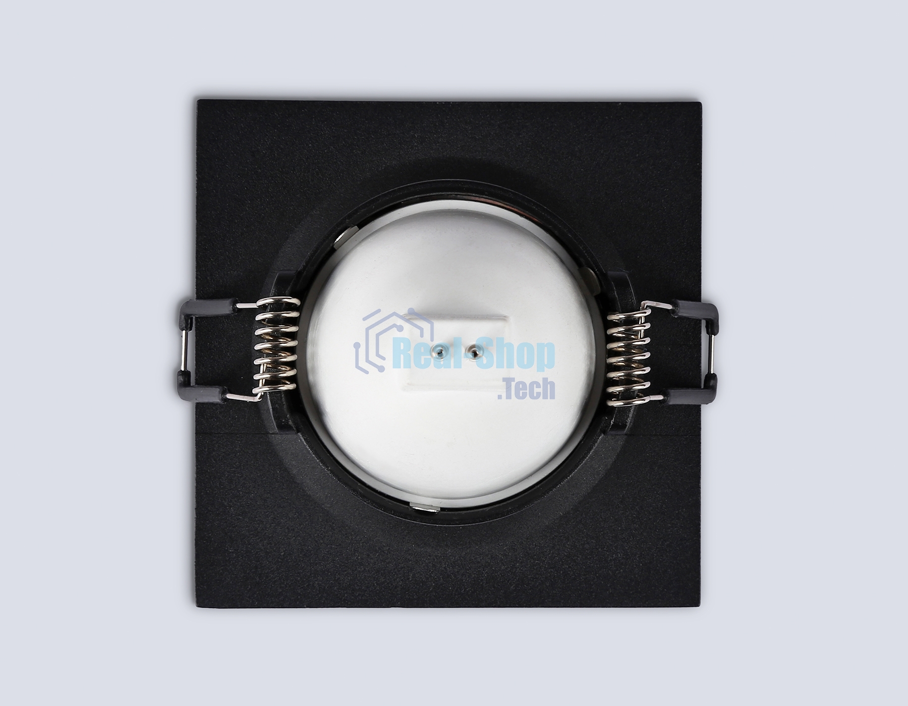 Встраиваемый точечный светильник Ambrella light TN102812 BK черный GU5.3 85*85*35