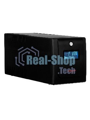 Источник бесперебойного питания ExeGate SpecialPro Smart LLB-1500.LCD.AVR.4SH.USB 1500VA/950W, LCD, AVR, 4*Schuko, USB, черный
