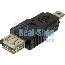 Переходник USB2.0 Ningbo mini USB (m)/USB A (f)