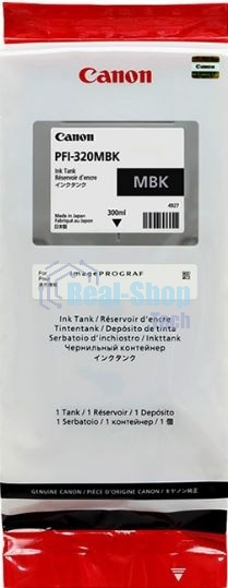 Картридж струйный Canon PFI-320 MBK 2889C001 черный матовый (300мл) для Canon Canon imagePROGRAF TM-200/205