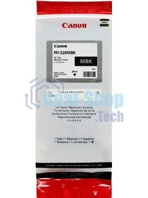 Картридж струйный Canon PFI-320 MBK 2889C001 черный матовый (300мл) для Canon Canon imagePROGRAF TM-200/205