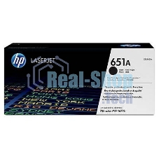 Картридж лазерный HP CE340A 651A черный для LaserJet 700 Color MFP 775 13500 стр.