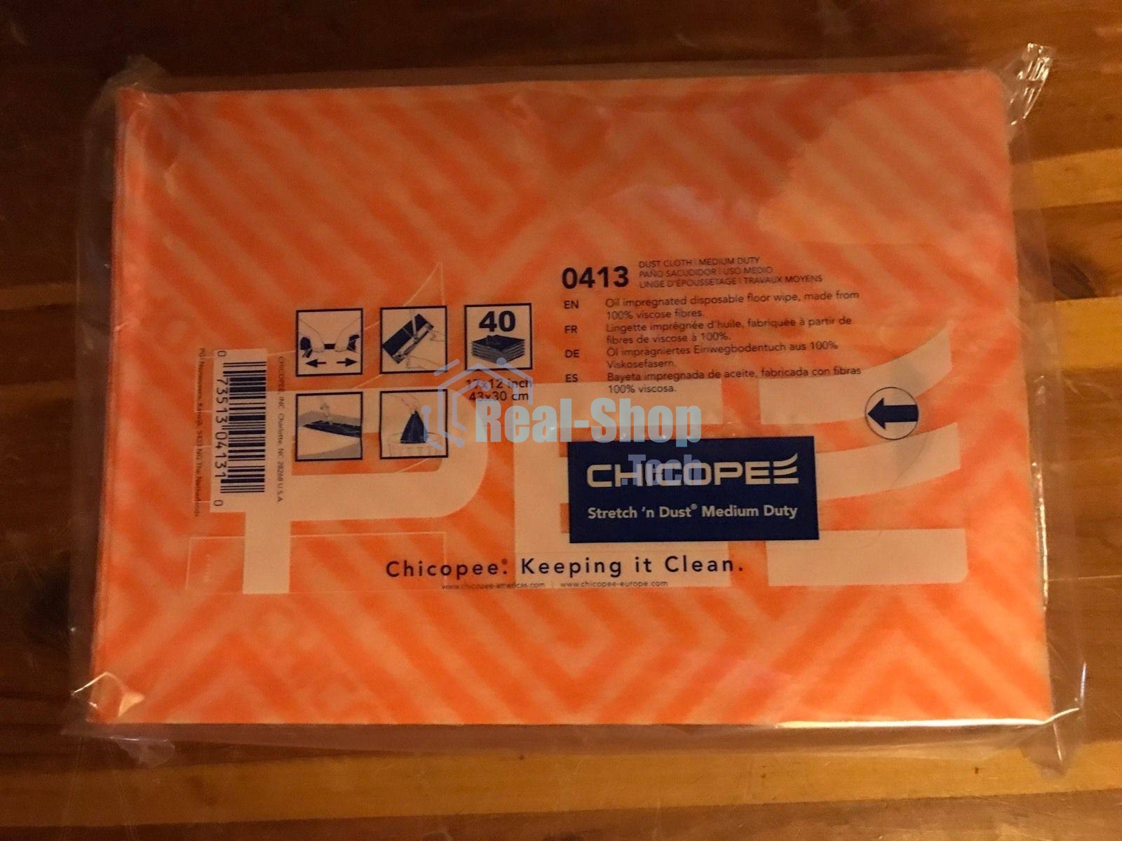 Салфетки для сбора и удаления тонера Stretch'n Dust Wipes (Katun/Chicopee) пак/40шт