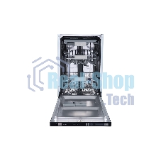 Встраиваемая посудомоечная машина Zigmund & Shtain DW 129.4509 X, черный, 44.8 см, 10 компл., 44 дБ, класс A++